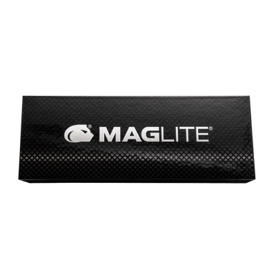 Maglite LED Gold Flashlight set with a gold solitaire and a 3-cell flashlight
